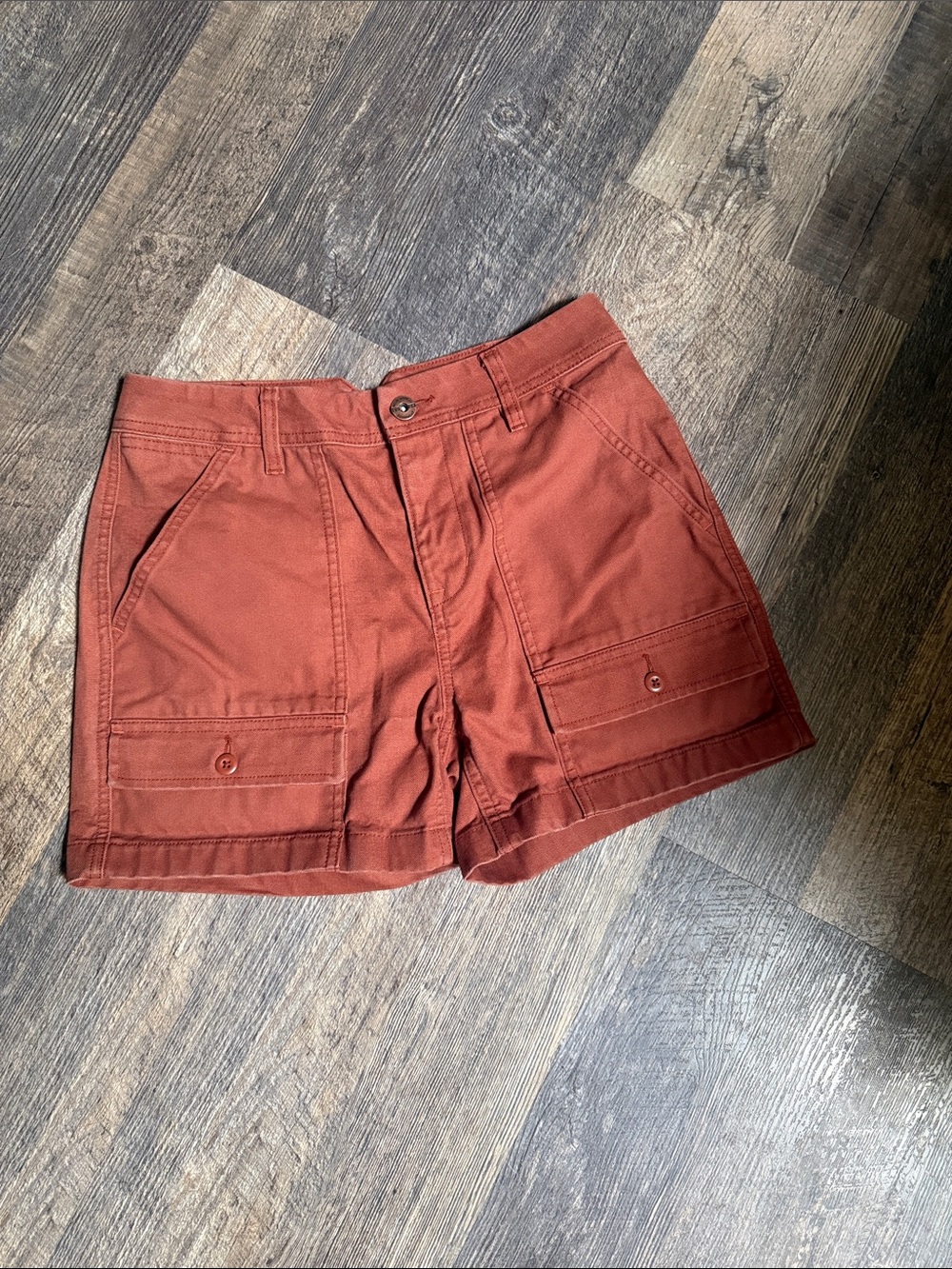 REI Women's Trailsmith Rust Cargo Shorts